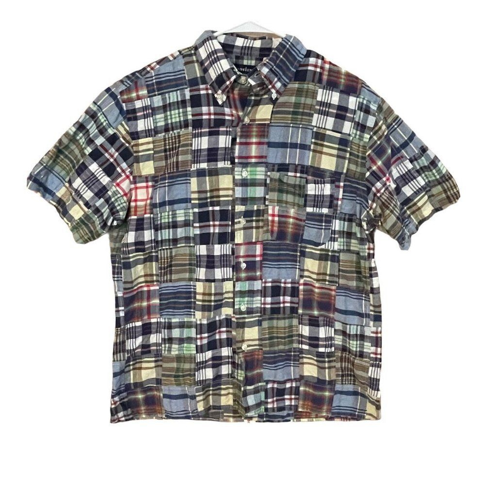 Lands-end Men's multi Shirt
